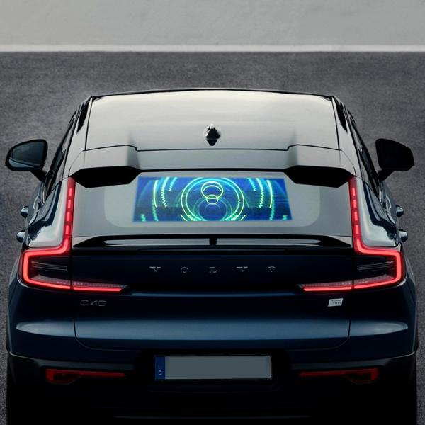 High Protection P5.2 Car LED Advertising Screen Good Light Transmission