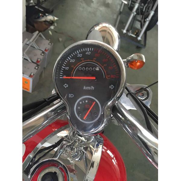 Yellow Coolest Harley Electric Motorcycles 60Km / H With 48V 500W Motor