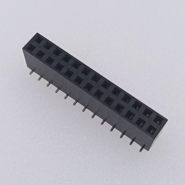 Two Row 2.54 Mm Pitch Pin Header 2x13 Pins Gold SMT Pcb Pin Header