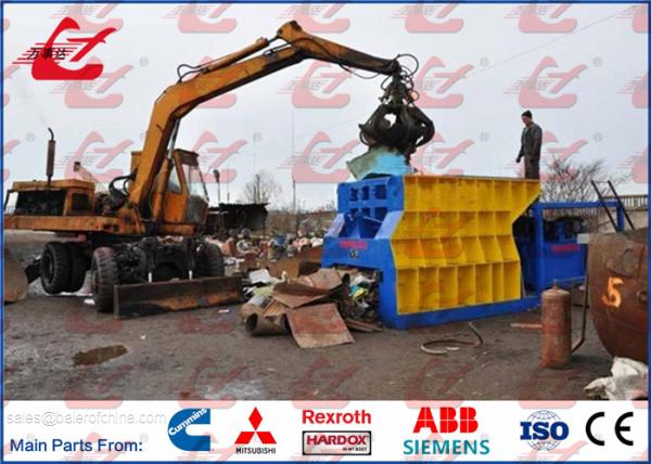 Automatic Box Shear Container Scrap Metal Shear Hydraulic Scrap Cutting Machine Diesel engine or Electric Motor Power