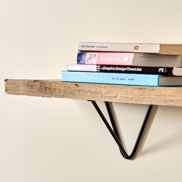 Shelf Bracket Pair of Prism Wall/Display Shelves DIY Shelf Concept with Screws and Now