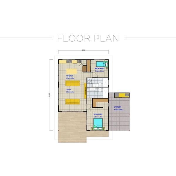 Luxury Prefabricated House Light Steel Villas House Granny Flat Fast Install Wooden Bungalow