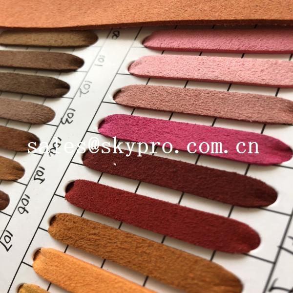 Кожа шамуа кожаной ткани софы синтетическая, износоустойчивая кожа ПВК для сумки