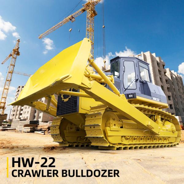 Construction Site 120KW Crawler Bulldozer
