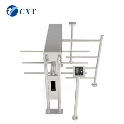 Supermarket Waist Height Turnstile Automatic 304 Stainless Steel