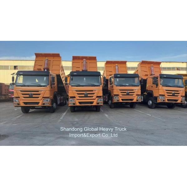 Good Quality 371HP 375HP 6*4 10 Wheels Used HOWO Dump Truck Tipper Truck for African Market