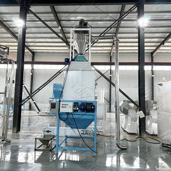 Machine de flottement d'extrudeuse d'alimentation de poissons de grande capacité avec la double vis