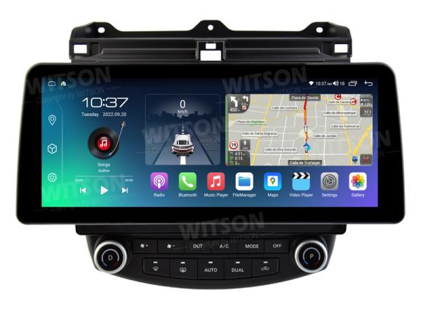 12.3 Smart Ultra Wide Screen For Honda Accord 7 2003-2007 Car Stereo Player