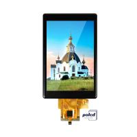 Affichage LCD personnalisé 3,5 pouces 320x480 40 épingles IPS Angle 500nit ST7796U Écran tactile capacitif