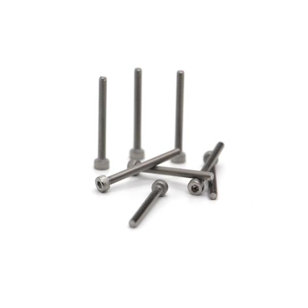 M1 M1.5 M2 M3 Precision Micro Screw Cylindrical Head Hexagon Machine Screw For Aerospace