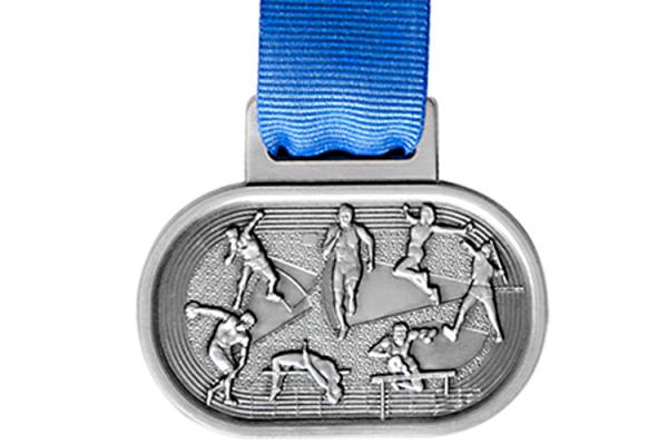 Customized Gifts Miraculous Metal Gold Award Marathon Sports Medal With Ribbon Metal Award Medals