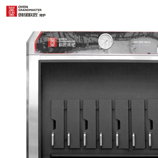 OVEN GRANDMASTER KT10 Коммерческая угольная рыбная гриль - однослойный 4 решетки уголь