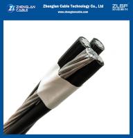 1/0 AWG POLY / ALUMINIUM QUADRUPLEX CABLE 19 STRANDS L'ICEA S-76-474 est un câble à quatre fils qui peut être utilisé pour la fabrication d'un câble à quatre fils.