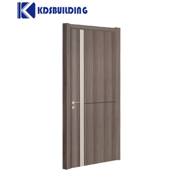 Solid Wooden Internal Door Fibre Panel Assembly Interior Main Double Door