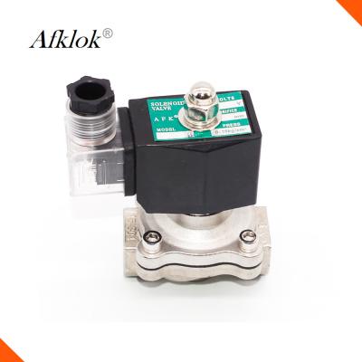 ZCG Lpg Gas Solenoid Valve High Temp Durable Ss304 24V DC For Gas 1/4''