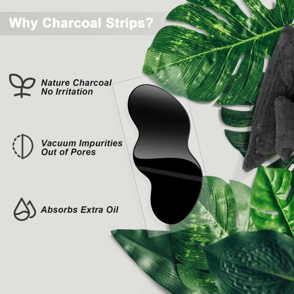 Blackhead Remover Strips Sticker Peel Off Pore Strips Sheet All Skin Types 3.9x9cm