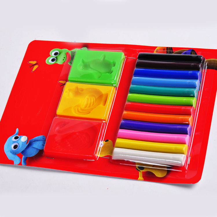 180g 12 bar Non-toxic Modelling Clay Eco Friendly Play Dough Toys
