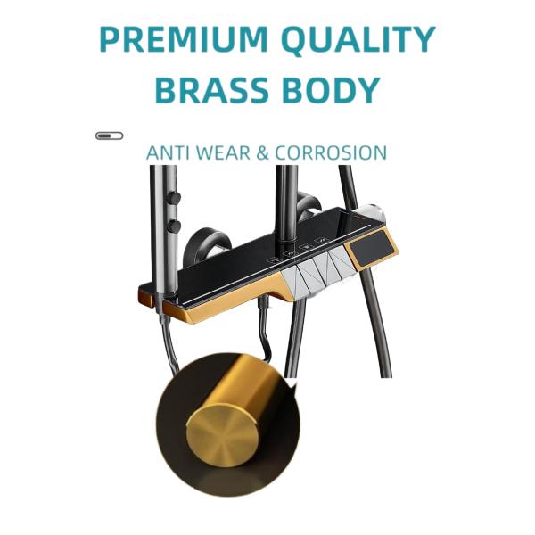 Constant Temperature Exposed Valve Showers