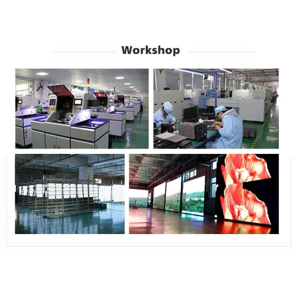 Instalación fija de pared de vídeo LED interior 4 P5 P6 Ángulo de visión amplio sin fantasmas