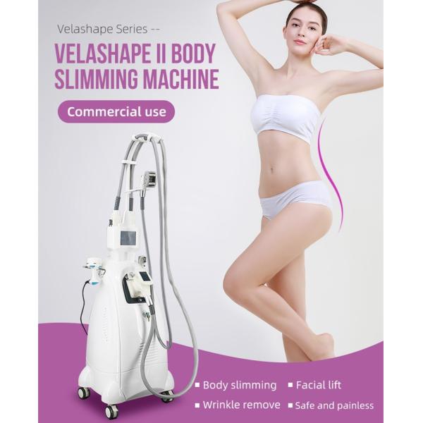 5IN1 Weight Loss 360 Degree Rotating 40K RF Vacumm Ultrasound Velashaping Slimming Machine