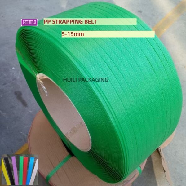 5mm PP strapping belt transparent PP packaging belt made from 100% recycled materials