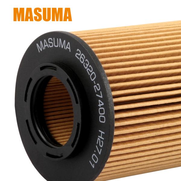 Masuma Paper Core Automotive Parts Filtros de aceite 26310-27400 para el modelo HYUNDAI SANTA FE II