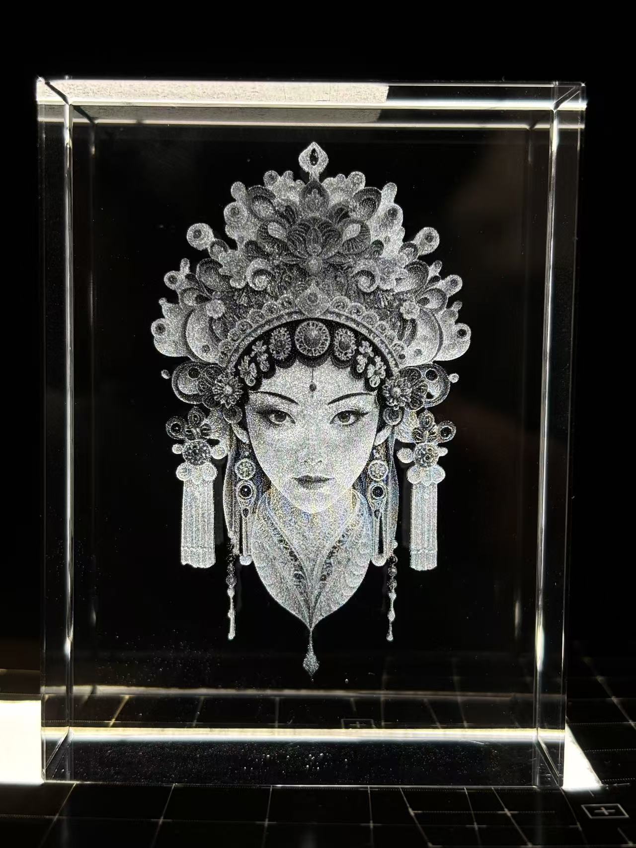 High Precision 532nm 3d Crystal Engraving Machine