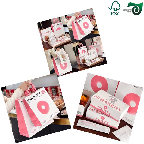 FSC 215gm Ruloir de papier de congélation recouvert de blanc Utilisation dans des contenants alimentaires