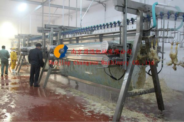 Máquina de descascar frango Output diferente decidido pelas demandas de processamento