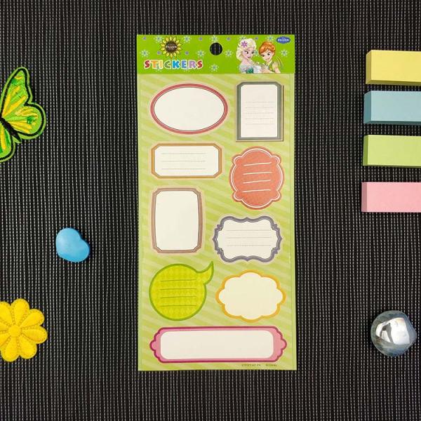 Professional Custom Paper Stickers 157gram Custom Kraft Stickers