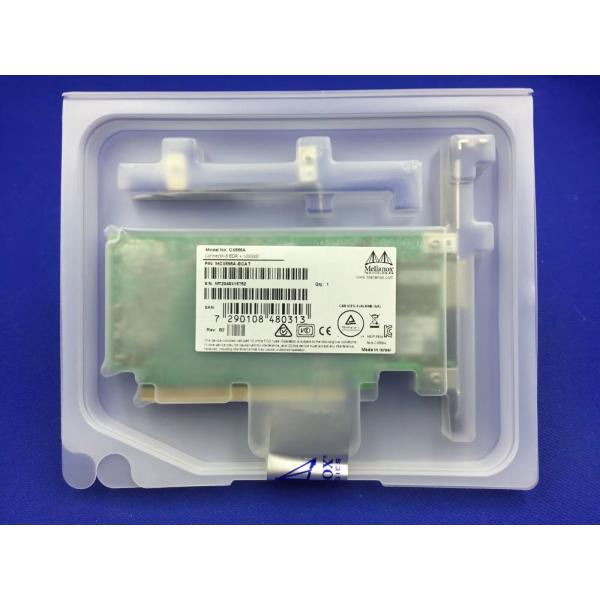 Mellanox MCX555A-ECAT ConnectX-5 VPI adapter card  EDR InfiniBand 100GbE Single-Port QSFP28 PCIe 3.0 x16 Tall Bracket