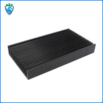 Anodized Silver Aluminium Heat Sink Profile Heat Dissipation Electronic Components