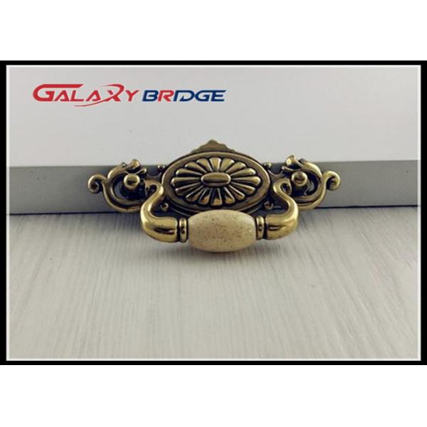 64mm Retro AntiBronze Ceramic Cupboard Pulls Classical Porcelain Dresser knobs