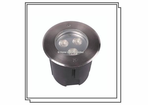 RGB DMX Outdoor Underwater LED Lights Stainless Steel 3W for Swimming Pool / Pond