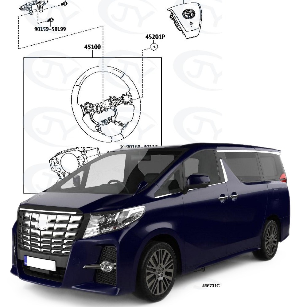 Improve Your Toyota Alphard 18-21 with Full Range of Aftermarket Auto Accessories OEM