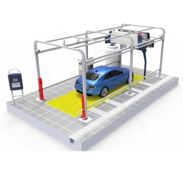 Máquina automática de lavagem de automóveis sem escovas de alta pressão 3670mm*1330mm*1300mm Potência de saída 1500W