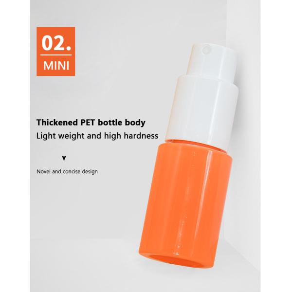 PET Mist Spray Pump Bottle 30ml 100ml Left And Right Lock Design