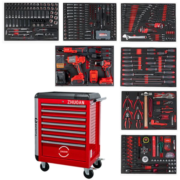 436 Piece Aluminium Mechanic Tool Set For Car Body Repair And Maintenance Workshop