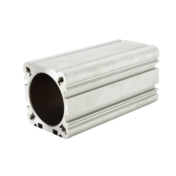 Tubo pneumático de alumínio do cilindro de DNC, tubulação do cilindro do ar com furo 32mm - 125mm