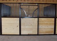 Partes dianteiras de aço da tenda do cavalo da casa pré-fabricada para uma dois quatro celeiros equestres