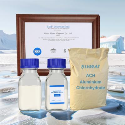 NSF Aluminum Chlorohydrate ACH Powder Advanced Coagulant For Desalination Potable Industrial Water Treatment In Oman