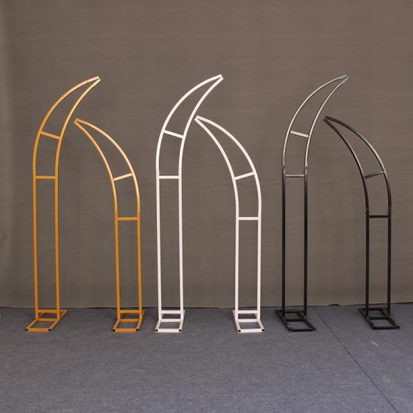 Wedding Decoration Backdrop Arch Set Cowhorn Door Wedding Artifical Flower Support Arch Backdrop