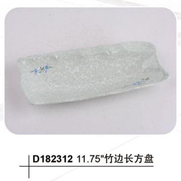 Настраиваемый логотип приемлемый меламинные пластины овальный