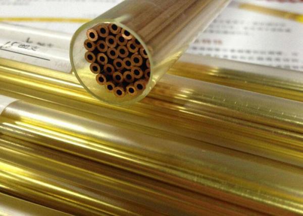 CuZn37 / CuZn36 Copper Nickel Heat Exchanger Tubes ASTM B135 C27200 C28000