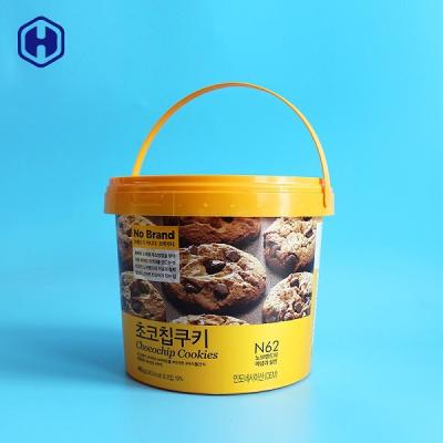 A cubeta reciclável BPA de IML livra recipientes de alimento redondos plásticos fortes