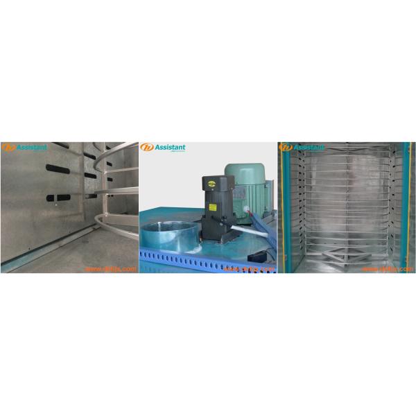 Small Capacity 105 KG Electric Heating Green Tea Rotary Dryer Machine for Drying Leaves