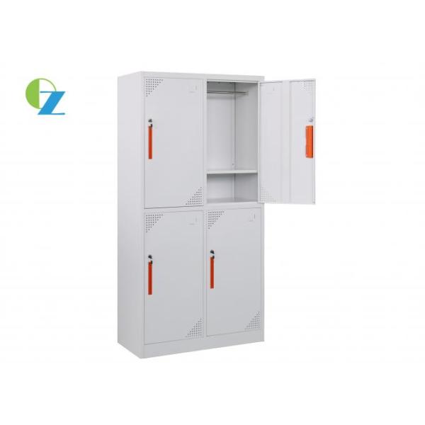 Durable Steel Locker Cupboard Metal Luggage Locker For School Compartments Gym
