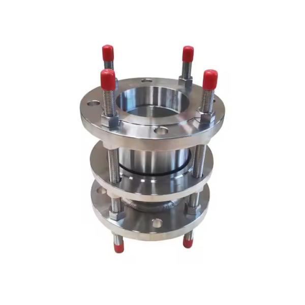 304 stainless steel C2F type detachable double flange loose sleeve force transmission expansion joint