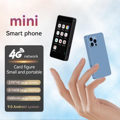 4G Mini Smartphone S18 2.95' MT6737 Android 9.0 2+16GB 1400mAh WIFI lampe de poche
