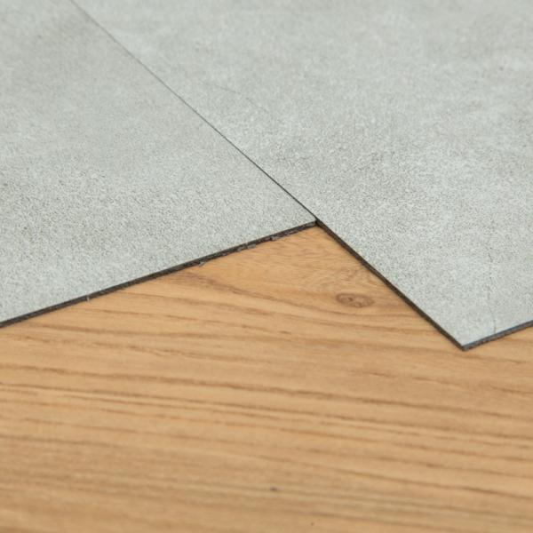 Looselay Rigid Core Slate Luxury Vinyl Tile Anti Corrosion Easy Installation Without Formaldehyde